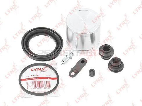 Ремкомплект суппорта тормозного переднего (поршень 57мм, все пыльники)