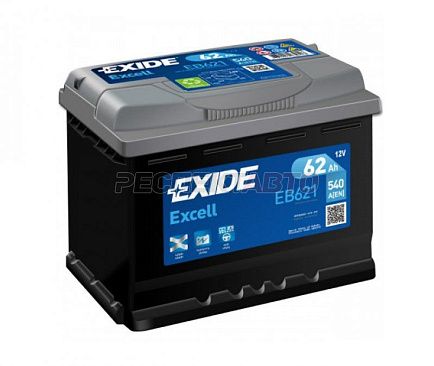 Аккумулятор EXIDE 60A/h 540A прямая L+ 242х175х190
