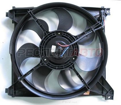 Вентилятор охлаждения в сборе (4 контакта)