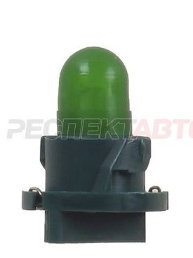 Лампа накаливания KoiTo T3 80ma 14V (цокольная, зеленая)