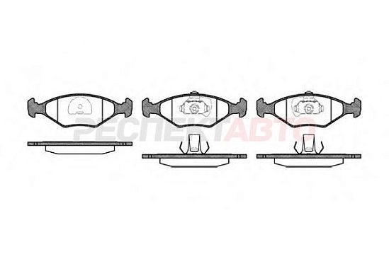 Колодки тормозные передние