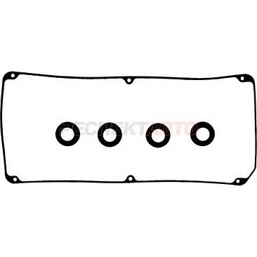 Прокладка крышки клапанной (комплект с кольцами под свечи)