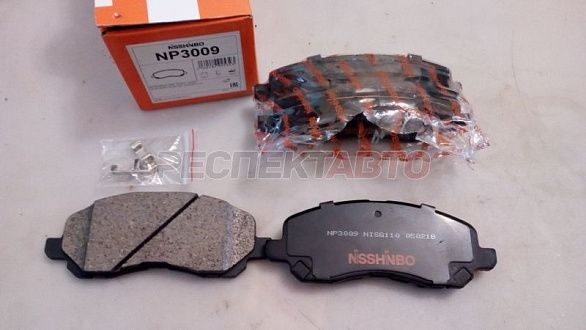 Колодки тормозные передние