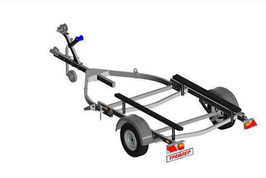 Прицеп лодочный Трейлер Дельфин 4,2-Н рес. R13 (исп.82944Н)