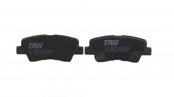 Колодки тормозные задние