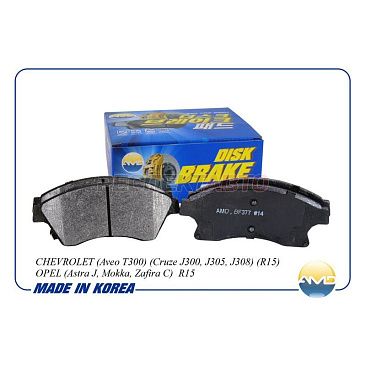 Колодки тормозные передние