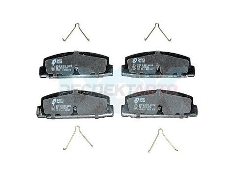 Колодки тормозные задние