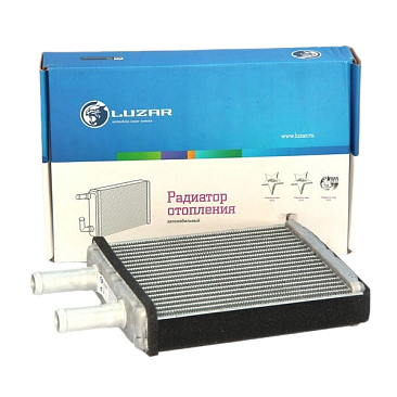 Радиатор печки (с кондиционером Halla)