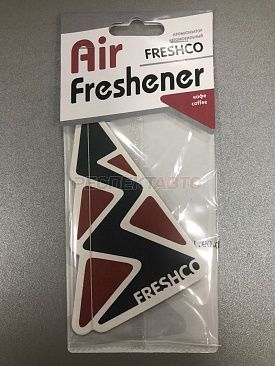 Ароматизатор FRESHCO подвесной картонный "Air Freshener" Кофе