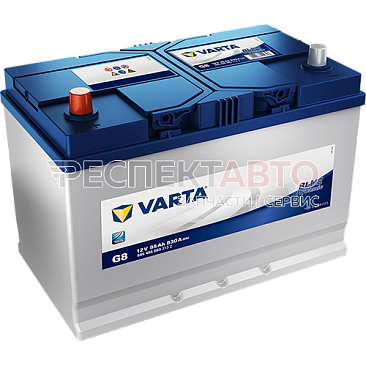 Аккумулятор VARTA Blue Dynamic G8 95A/h 830A прямая L+ 306х173х225