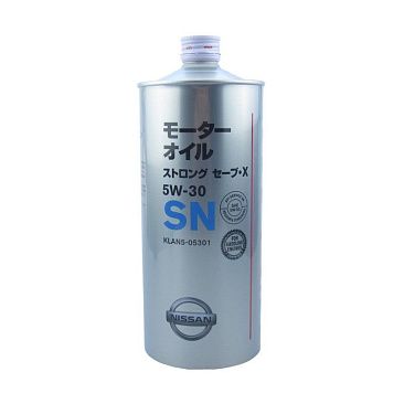 Масло моторное синтетическое NISSAN STRONG SAVE X SN 5w30 1л