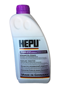Антифриз HEPU (фиолетовый G12++, концентрат) 1,5л