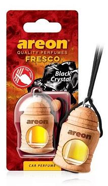 Ароматизатор подвесной "AREON FRESCO" (Черный кристалл)
