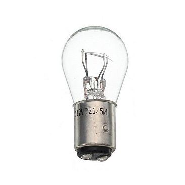 Лампа накаливания LYNXauto P21/4W 12V (цокольная, 2х контактная, усики со смещением)