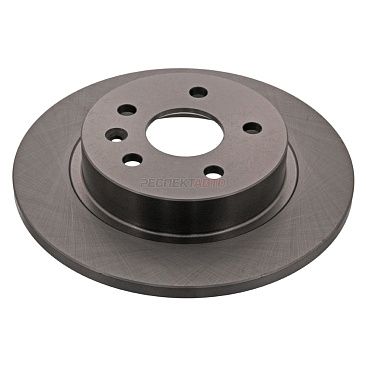 Диск тормозной задний (268мм)