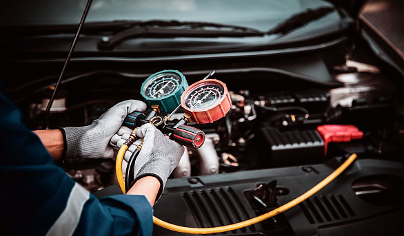 Заправка кондиционера фреоном и маслом