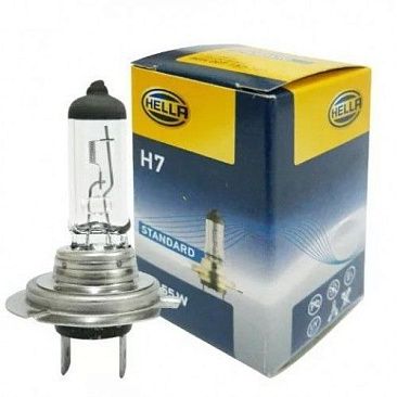 Лампа галогенная BEHR-HELLA H7 12v55w (1шт)