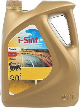 Масло моторное синтетическое ENI I-SINT 5w40 5л
