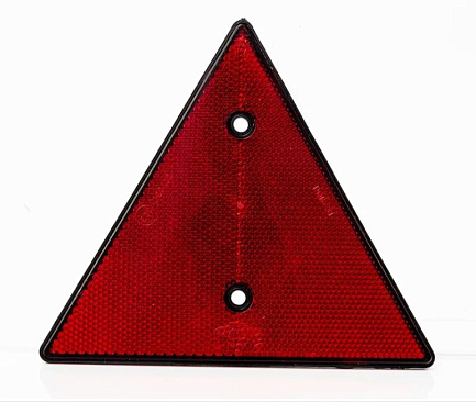 Катафот треугольный красный (под винты)