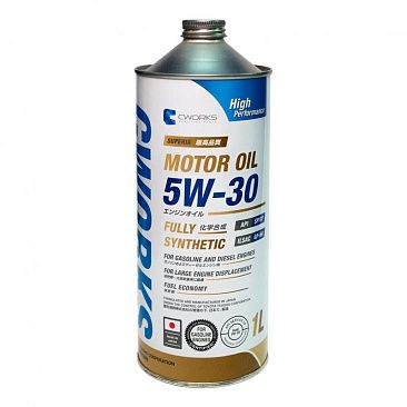 Масло моторное синтетическое CWORKS SUPERIA SP/SF GF6A (производство TOYOTA) 5w30 1л