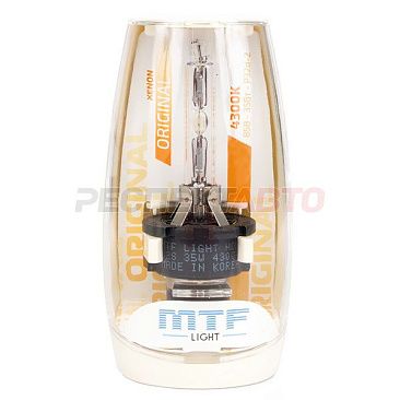 Лампа ксеноновая MTF Light D2S 12V 4300K (1шт)
