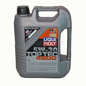 Масло моторное синтетическое LIQUI MOLY TOP TEC 4200 5w30 5л