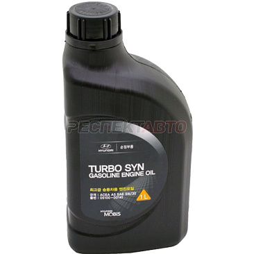 Масло моторное синтетическое HYUNDAI/KIA Turbo SYN Gasoline 5w30 1л