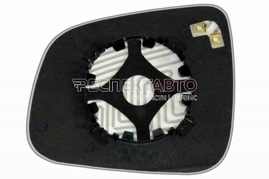 Стекло зеркала правого (электро, с обогревом)